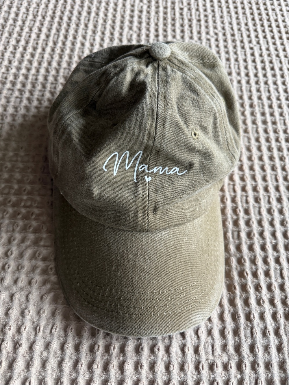 Mama Script Baseball Cap